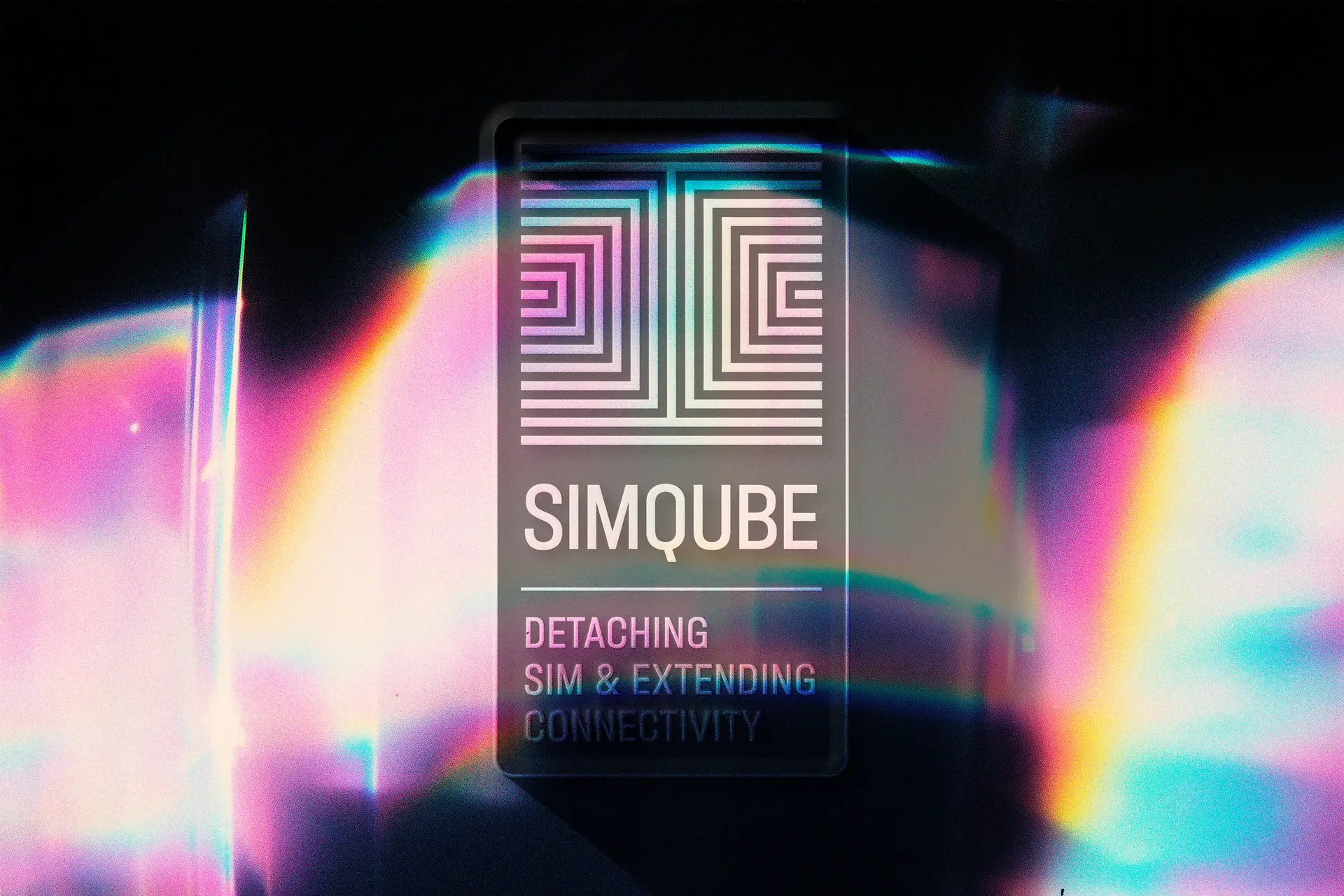 SimQube-branded product mockup